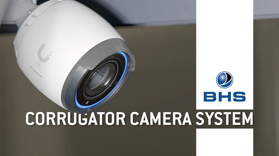 Produktvideo für BHS Corrugated – Corrugator Camera System, produziert von C4VIDEO